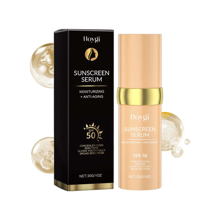 Liquid Concealer Foundation Spf 50 Suncreen Dark Circles Blemishes Full Coverage Hydrating Oil Control UV Protect Makeup Primer