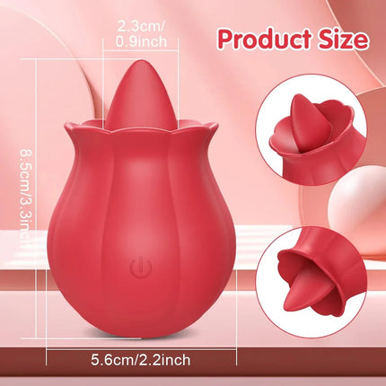 Tongue Licking Vibrator for Female Masturbation G-spot Sex Toy Powerful Swinging Oral Clitoral StimulatorAdult Goods Sex Toys