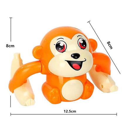 1 baby toy electric rolling monkey light music puzzle sound prompt monkey children's toy gift preschool education toy