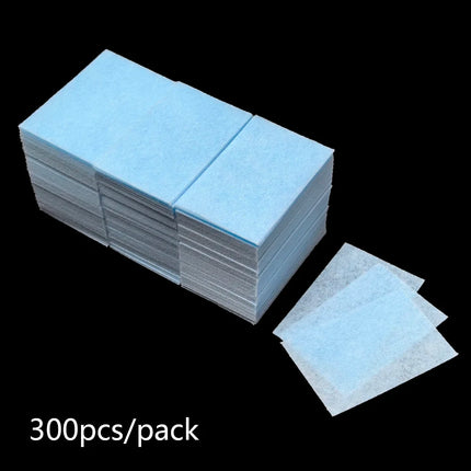100/200/300Pcs Nail Wipe Cotton Pads Gel Nail Polish Acrylic Remover Lint Free Cotton Nail Wipes
