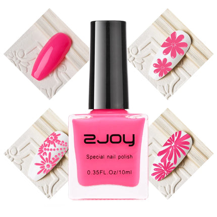 10ml 30 Colors Nail Art Stamping Polish Semi-permanent Varnish Printing Stamp for Nails Polishes Lacquer Top Coat Gel Polish