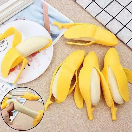 Dragon Fruit/Peach/Orange/Durian/Mango/Banana /Strawberry Squishy, Soft Squeeze Stress Relief Fidget Toy for Office Home