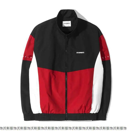 2026 Little Hero Same Coat Jacket Color blocked Windproof Jacket Waterproof Sports Jacket for Men and Women