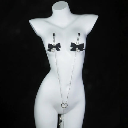 Nipple Clamps for Adult Use Breast Clamps for Chest  Enticing Nipple Stimulation Adjustable Bell Nipple Clamps Female Sex Toys