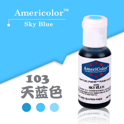Americolor 22 colors Food Grade Dyeing Pigment Crystal Colorant Epoxy DIY Candle Soap Coloring Handmade Crafts Pigment