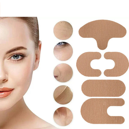 32pcs Reusable Face Patches Anti Rimpel Pads Face Forehead Neck Hand Care Skin Lifting Tool Sticker Anti-Wrinkle Skin Care Patch