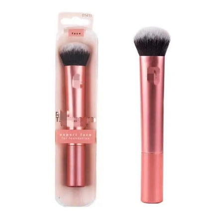 Portable Makeup Brush Set Foundation Blush Highlighter Brush Long Handle Artificial Fiber Brushes Box Packaged for General Use
