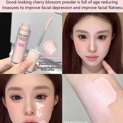 Liquid Brighten Concealer Stick Face Shadow Matte Powder Highlight Contour 3D Nose Shadow Cover Spots Dark Circles Makeup