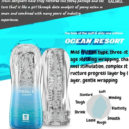 Male Masturbator Cup Soft Pussy Sex Toys Transparent Vagina Adult Endurance Exercise Adult supplies Vacuum Pocket Cup for Men