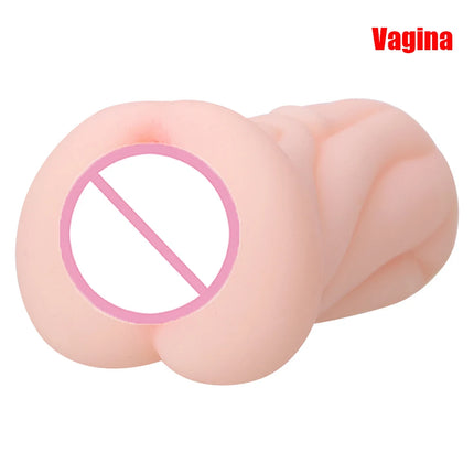 Classic Silicone Male Masturbator Artificial Mouth Anal Vaginal For Men 18 Penis Pump Glans Sucker Real Pussy Sex Toys Erotic