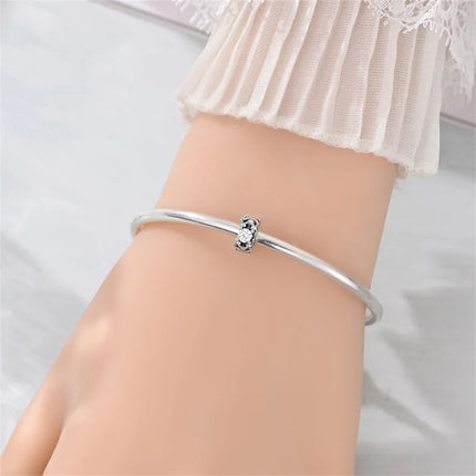 Original 925 Sterling Silver Charms Beads Cute Mushroom Unicorn Love Wings Pearl Charm for Bracelet Pendant Woman Girl Jewelry