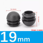 19mm-Black / 20Pcs