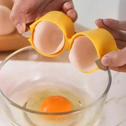 Stainless Steel Household Egg Opener Creative Cute Egg Shell Opener Portable Kitchen Baking Tool Egg Peeler For Cooking Gadgets