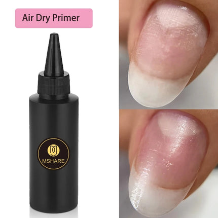 MSHARE 100ml Shiny Top Coat No Wipe Top Nail Gel for Gel Polish Semi-permanent Varnish No Sticker Hard Top Gel