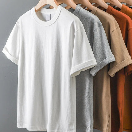 2026 Summer White Michael Jackson T-shirt Bad Pop Music Tour Loose Large Retro Cotton Round Neck Short Sleeve Ins