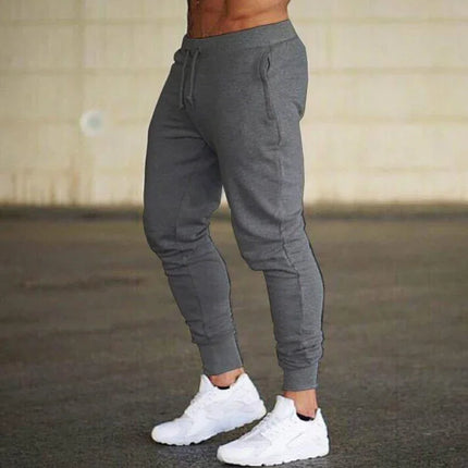 New Jogging Pants Men Sport Sweatpants Running Pants Pants Men Joggers Cotton Trackpants Slim Fit Pants Bodybuilding Trouser