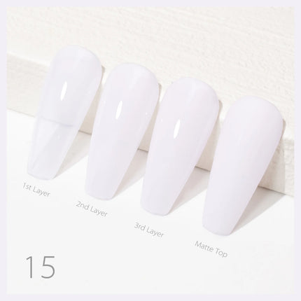 9ml CANNI Nail Gel Polish HEMA FREE TPO FREE French Nail Design Rubber Base Gel Builder Nail Gel In Bottle Semi Permanent Gel