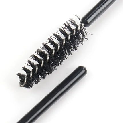 Black Eyebrow Perm Makeup Brush Disposable Eyelash Extension Brow Comb Professional Mascara Wands Applicator Spoolers Tools