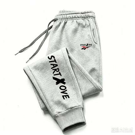 Men's Sweatpants, Trendy Autumn and Winter Sports Pants, Jogging Fitness Running Pants, Casual, Trendy, Comfortable and Fas