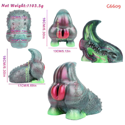 ELKKOST Soft Elastic Silicone Male Masturbator Fantasy Pocket Pussy for Men Textured Massage Channel Stroker 3D Lifelike Butt