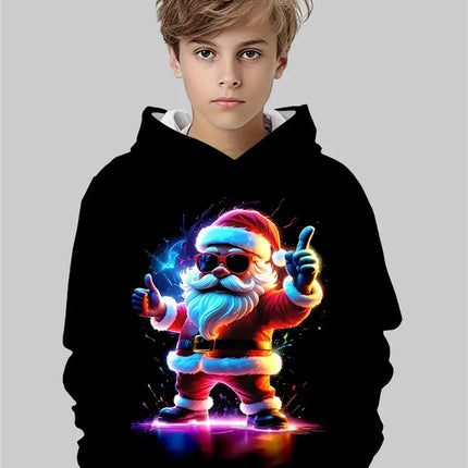 Child Sweatshirt Boys' Fashion Motocross Racing 3D Printed Casual Hoodie Long Sleeve Polyester Sport Tops Pullover Kids Clothes