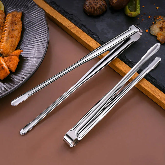Stainless Grill Tongs / Pinces BBQ Inox