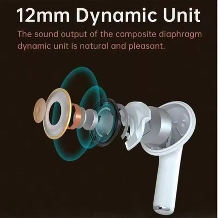 Original New Bluetooth 5.3 Earbuds HiFi Stereo Sound Sports In-Ear Headphones Low Latency Gaming Earphone with Charging Case