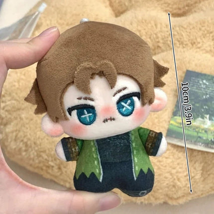 Cartoon Identity V Doll Keychain 10cm Plush Cotton Doll Pendent Explorer Composer Mercenary Anime Figure Keyring Fans Gifts
