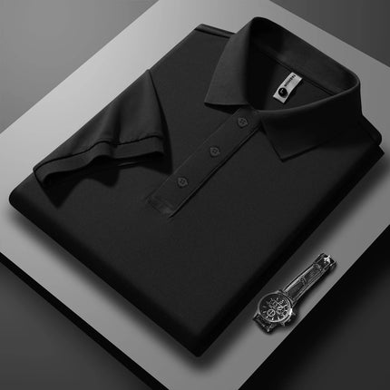 2026 NEW Quick-drying Short-sleeved POLO Shirt For Outdoor Sports and Fitness Breathable and Cool Mesh Lapel Top