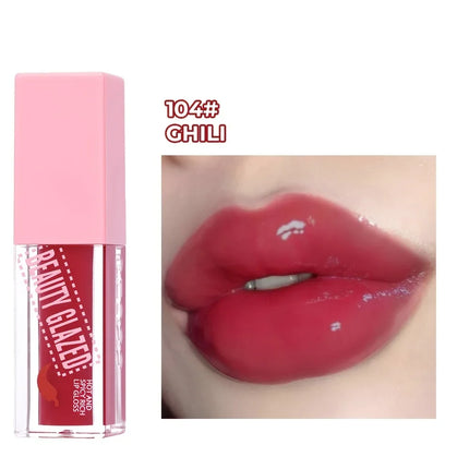 Chili Lip Plumper Oil Serum Instant Long Lasting Volumising Essence Oil Repair Lip Fine Lines Increases Elasticity Sexy Lip Balm