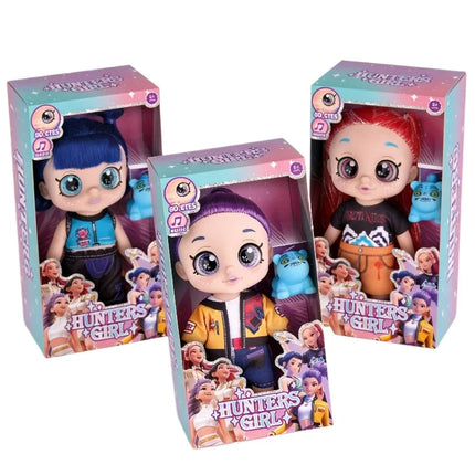 New Best-selling 10-inch K-POP Girl Doll with 5D Eyes, Music, Vinyl, Tiger Figures, Fashion Collection Toys, Gifts for Fans
