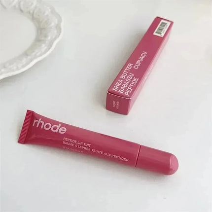 High Quality Multi Color Rhode Makeup Lip Gloss Jelly Bean Essence Long Lasting Moisturizing Nourishing Lipstick Soft Tube Suit