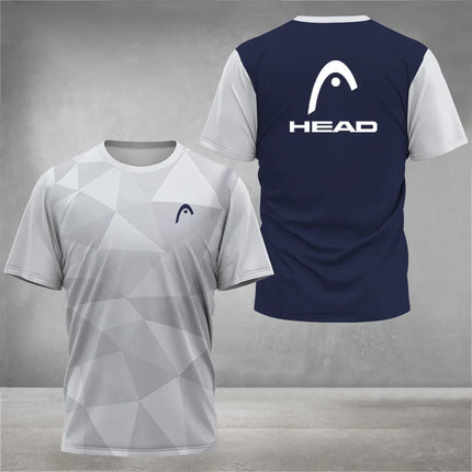 2026 Top Breathable Mens T Shirt Outdoor Badminton Table Tennis Jersey O Neck Short Sleeve Loose Top New Mountaineering Clothing