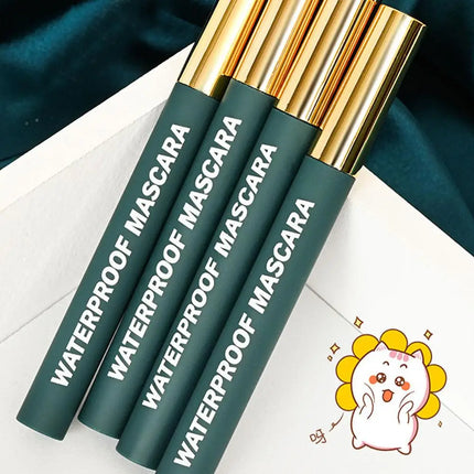 4D Mascara, Black, Waterproof, Ultra-Long, Volumizing, Long-Lasting Smudge-Proof, Perfect Festivals and Special Occasions