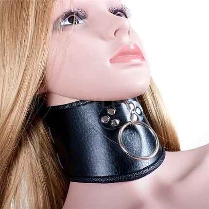 Faux Leather Head Harness Straps Mask Adult Products Oral Fixation Open Mouth Gag BDSM Bondage Roleplay Sex Toys for Women Men