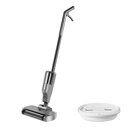 Handheld Cordless Hard Floor Sweeper Vacuum Cleaner Wireless Electric Mop Cleaner Automatic  2 in 1 Wet & Dry Home Cleaner