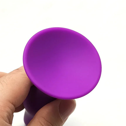 Multi-size Silicone Butt Plug Dilator G-spot Massage Toy Suction Cup Design Adult Personal Products