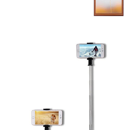 Wireless Bluetooth Selfie Stick Foldable Tripod Portable Cell Phone Extendable Tripods For iPhone Xiaomi Huawei Phone Video Live