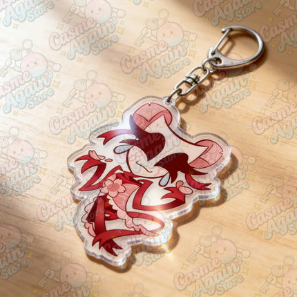 Cute Cartoon Sakura Keychains Jewelry Manga Game Fans Gifts