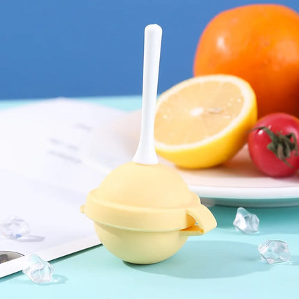Quality Mini Silicone Ice Molds Reusable DIY Ice Pop Mold with Removable Lids Lollipop Ice Maker Party
