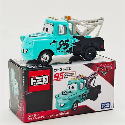 Takara Tomy Cars Lightning McQueen Jackson Storm Alloy car model die-casting collection gift giving classic children's gift toys