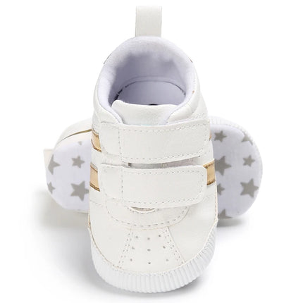 Spring and Autumn Style Baby Walking Shoes Baby White Shoes Casual Single Shoes For Boys and Girls Anti Slip Baby Shoes