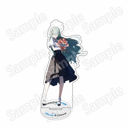 Blue Archive Anime 15cm Acrylic Stand Keychain Misono Mika Takanashi Hoshino Hayase Yuuka Sunaookami Shiroko Desk Decor Gift