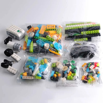 DIY Programing Robot Electronic Bricks Kit legoeds-compatible WE-DO 2.0 Core Set 45300 Building Blocks High-tech Education Gifts