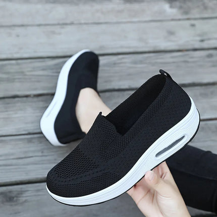 Sports Women's Spring Sneakers New Mesh Breathable Lightweight Casual Walking Women Shoes Breathable Shoes Zapatos De Mujer
