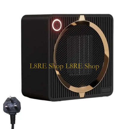 L8RE Electric Warmer Small Desk Heater Office Indoor Indoor Bedroom Hot Air Fan