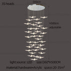 35 heads / warm light