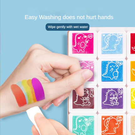 Children Finger Painting Set Baby Montessori Toys Creative DIY Toddler Finger Drawing Books Kids Learning Educational Toy Gifts