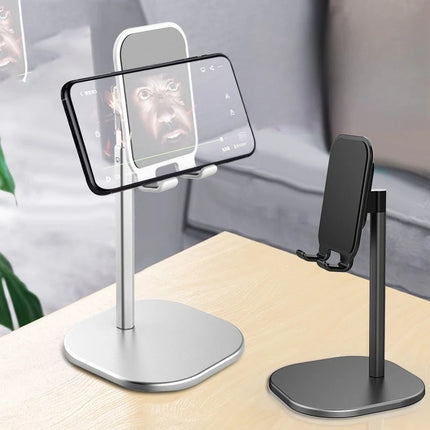 Ins Cellphone Bracket Foldable Lazy Tablet Universal Mobile Phone Stand Aluminum Alloy Live Streaming Cell Accessories Phones
