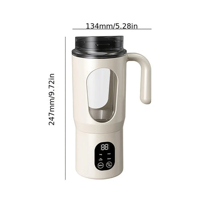 New Portable Juice Maker Blender for Shakes Smoothie 580ML Durable Juicer Steel Blades 2 in 1 Blender Bottle Smoothie Extractor